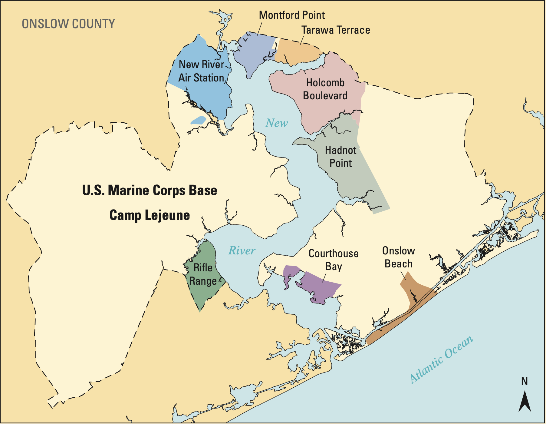 Camp Lejeune Claims for Exposure to Water Contamination